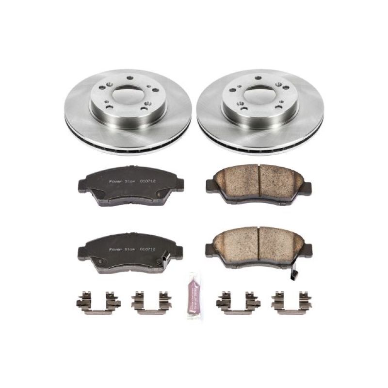 PSB Autospecialty Kit - Power Stop 02-06 Acura RSX Front Autospecialty Brake Kit