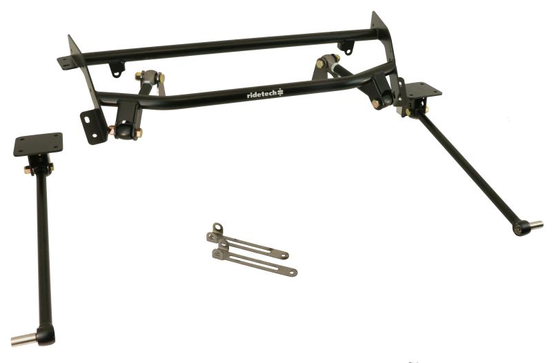 RID Suspension Link Kits - Ridetech 62-67 Nova Double Adjustable Bolt-On 4-Link w/ Rubber Rod Ends
