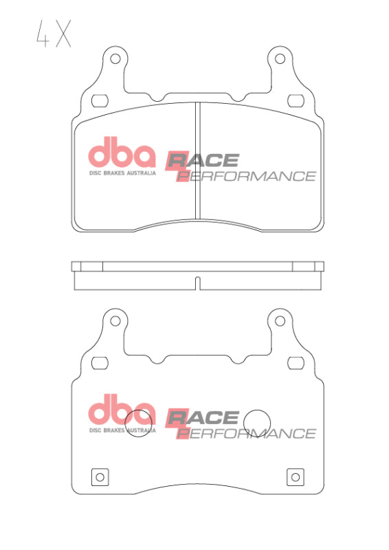 DBA RP Performance Brake Pads - DBA 10-24 Chevrolet Camaro SS RP Performance Front Brake Pads