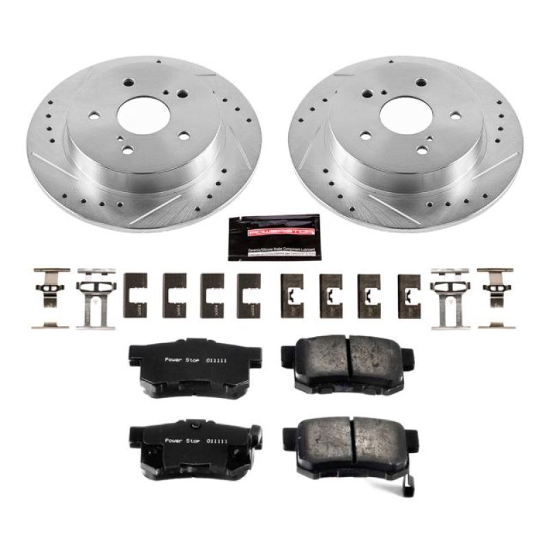 PSB Z23 Evolution Kit - Power Stop 07-13 Suzuki SX4 Rear Z23 Evolution Sport Brake Kit
