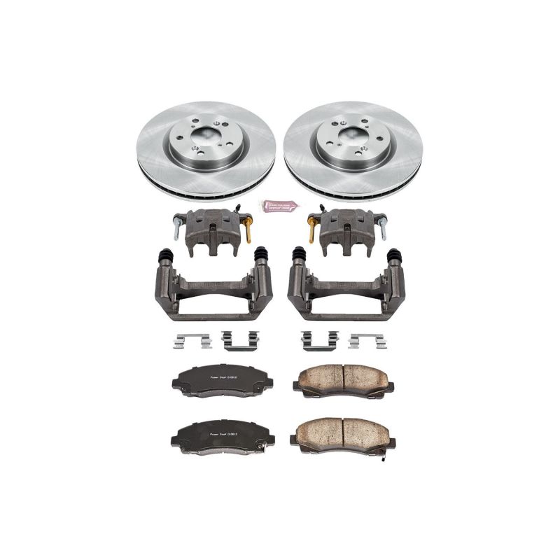 PSB Autospecialty Caliper - Power Stop 09-14 Acura TL Front Autospecialty Kit w/Cals