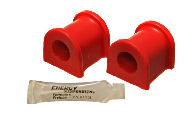 ES Sway Bar Bushings - Red - Energy Suspension 06-07 Mitsubishi Eclipse FWD Red 21mm Front Sway Bar Bushing Set