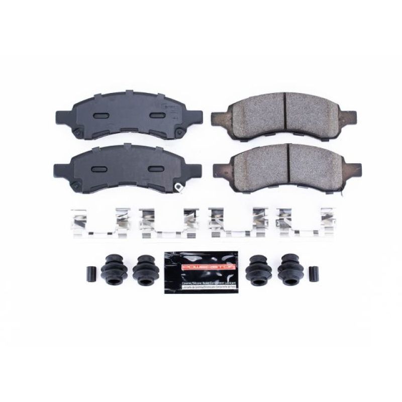 PSB Z23 Evolution Brake Pads - Power Stop 06-07 Buick Rainier Front Z23 Evolution Sport Brake Pads w/Hardware