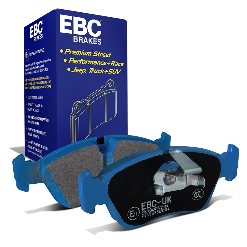 EBC Bluestuff Brake Pad Sets - EBC 99-02 BMW Z3 Bluestuff Front Brake Pads