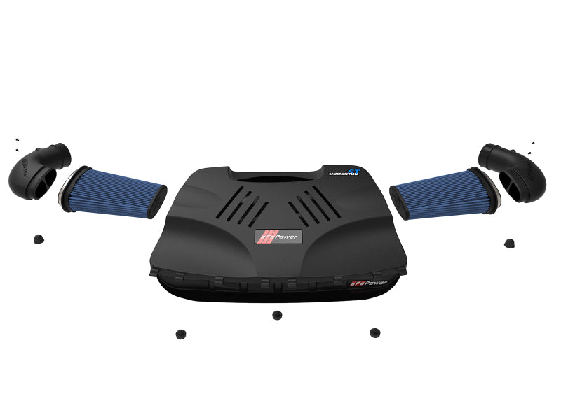 AFE Momentum ST Cold Air Intakes - aFe Momentum ST Pro 5R Intake System 15-19 BMW X5M / X6M 4.4L TT (S63)
