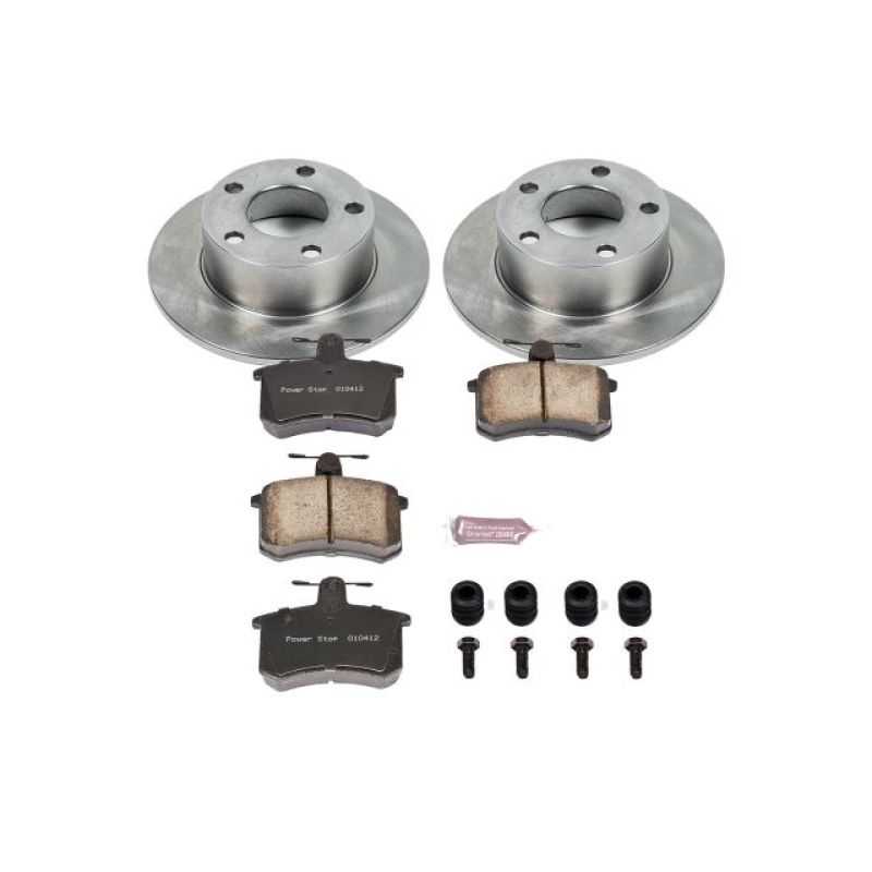 PSB Autospecialty Kit - Power Stop 95-97 Audi A6 Rear Autospecialty Brake Kit