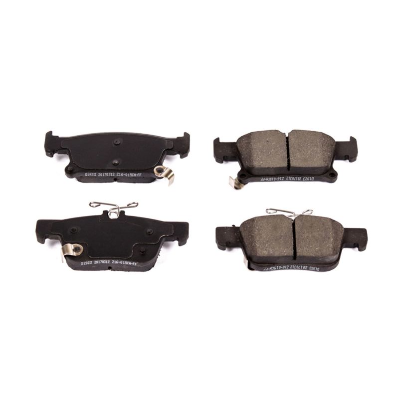 PSB Z16 Evolution Brake Pads - Power Stop 16-19 Buick Envision Rear Z16 Evolution Ceramic Brake Pads