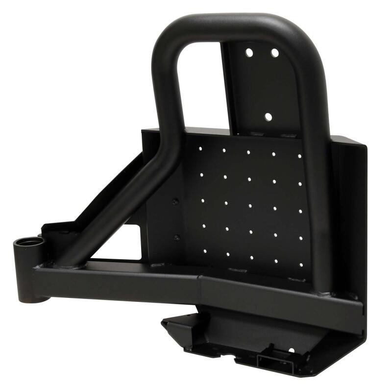 WES XTS Bumpers - Westin 18-25 Wrangler JL Accessory For XTS Rear - P/S Swingout - Tex. Blk