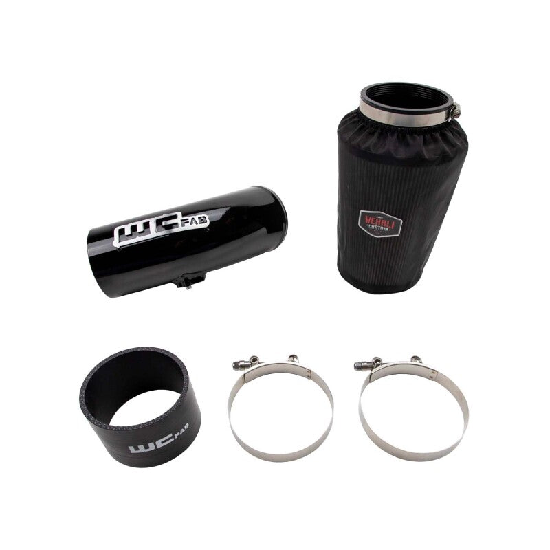 WCF Intake Kit - Wehrli Cummins 2nd Gen Swap 4in. Intake Kit - Gun Metal