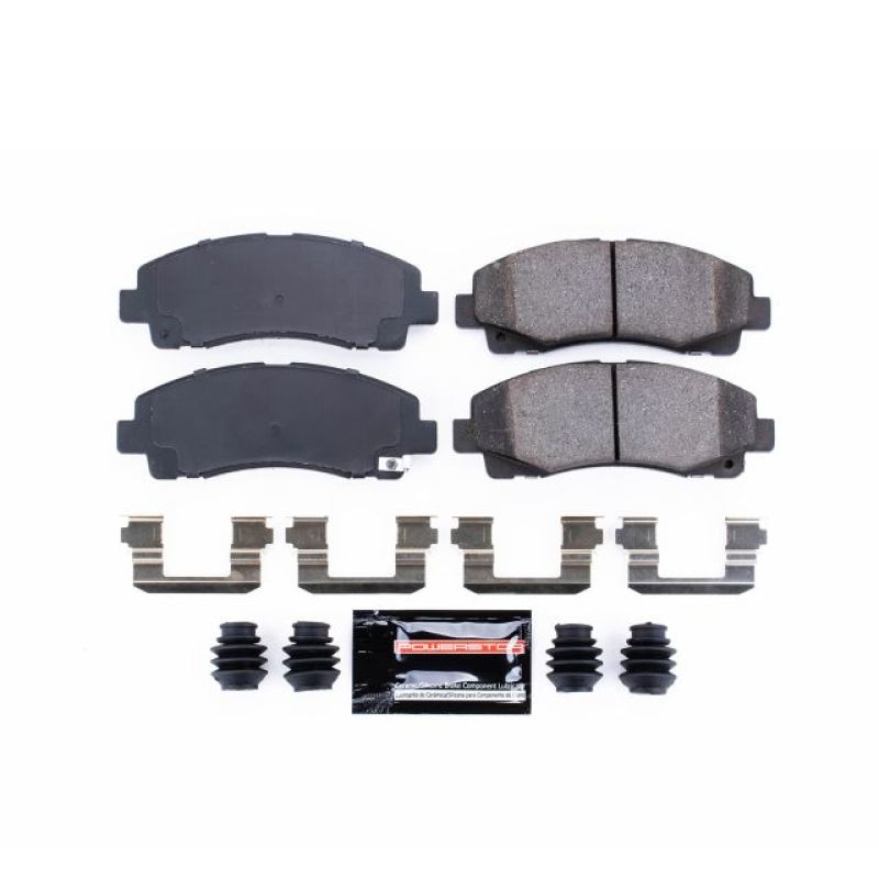 PSB Z23 Evolution Brake Pads - Power Stop 09-14 Acura TL Front Z23 Evolution Sport Brake Pads w/Hardware