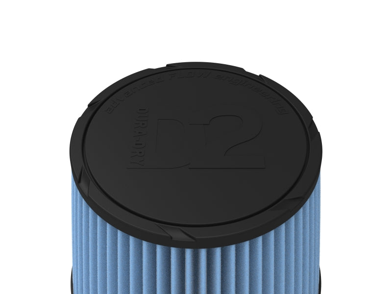 AFE Universal D2 Dura Dry Air Filter - aFe Magnum FORCE Intake Replacement Air Filter w/ D2 Dura-Dry Media 6in F x 9in B x 7in T x 7in H