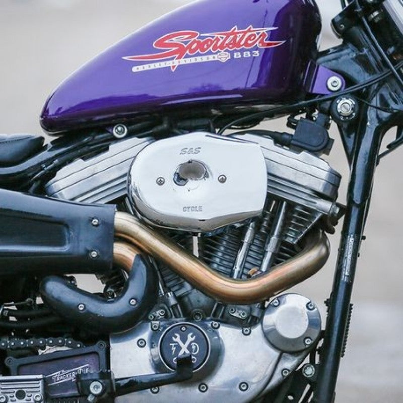 SSC Air Cleaner Kits - S&S Cycle Stealth Applications Tribute Air Cleaner Cover - Chrome
