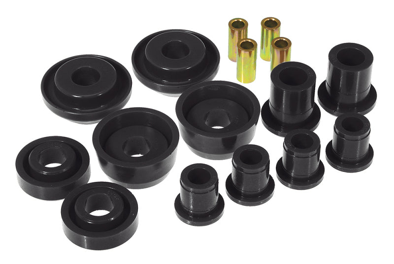 PRO Control Arm Bushings - Blk - Prothane 93-02 Chevy Camaro / Firebird Front Control Arm Bushings w/o Shells - Black