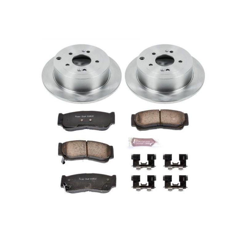 PSB Autospecialty Kit - Power Stop 07-09 Hyundai Santa Fe Rear Autospecialty Brake Kit