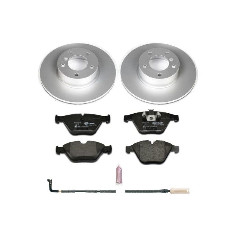 PSB Euro-Stop Kit - Power Stop 09-10 BMW 328i xDrive Front Euro-Stop Brake Kit