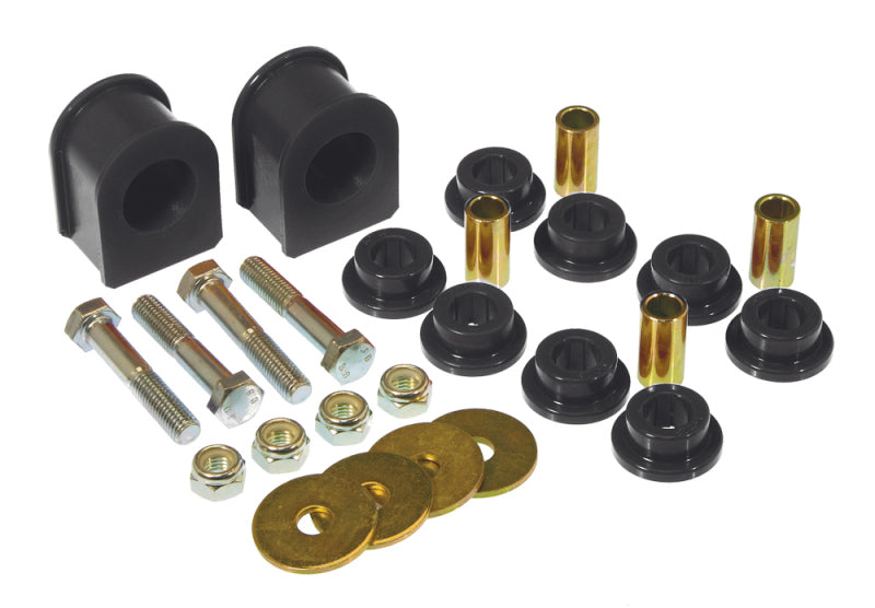 PRO Sway/End Link Bush - Blk - Prothane 99-3/99 Ford F250 SD 4wd Front Sway Bar Bushings - 32mm - Black