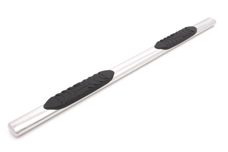LND Nerf Bars - Polished - Lund 09-17 Dodge Ram 1500 Quad Cab 5in. Oval Straight SS Nerf Bars - Polished