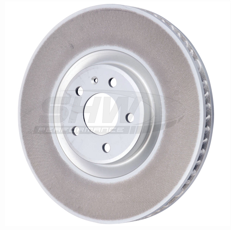 SHW Smooth Monobloc Rotors - SHW 15-18 Porsche Macan GTS w/18in Wheels w/o Ceramics Right Frt Smooth MB Brake Rotor (95B615302J)