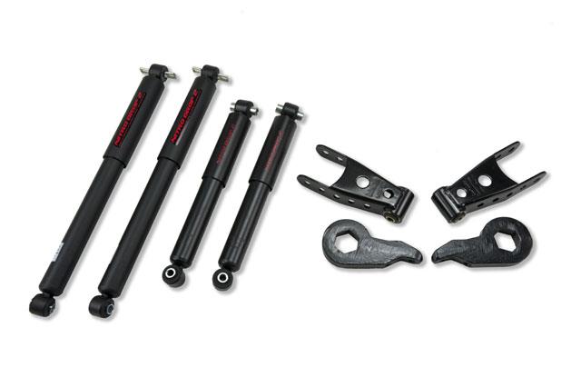 BT Lowering Kit w ND2 Shocks - Belltech LOWERING KIT WITH ND2 SHOCKS