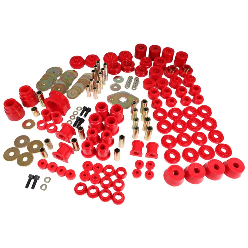 ES Hyper-Flex Sets - Red - Energy Suspension 98-99 Toyota 4Runner 4WD Red Hyper-flex Master Bushing Set