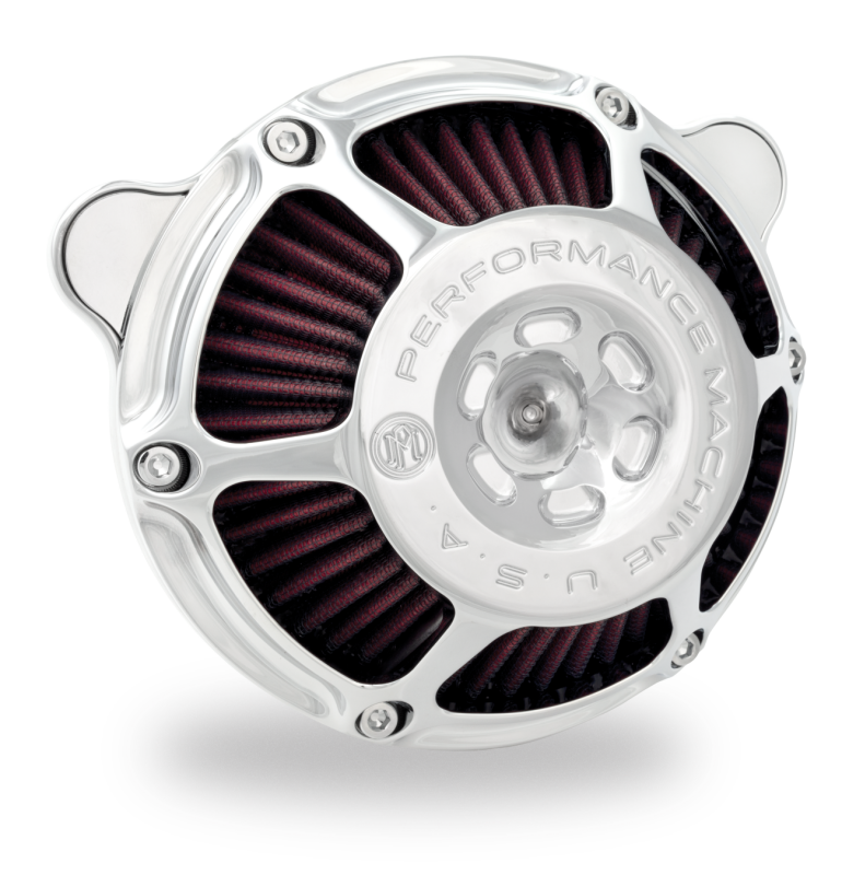 PFM Air Cleaners - Performance Machine 23-Up CVO, 2024 Touring Max HP Air Cleaner - Chrome
