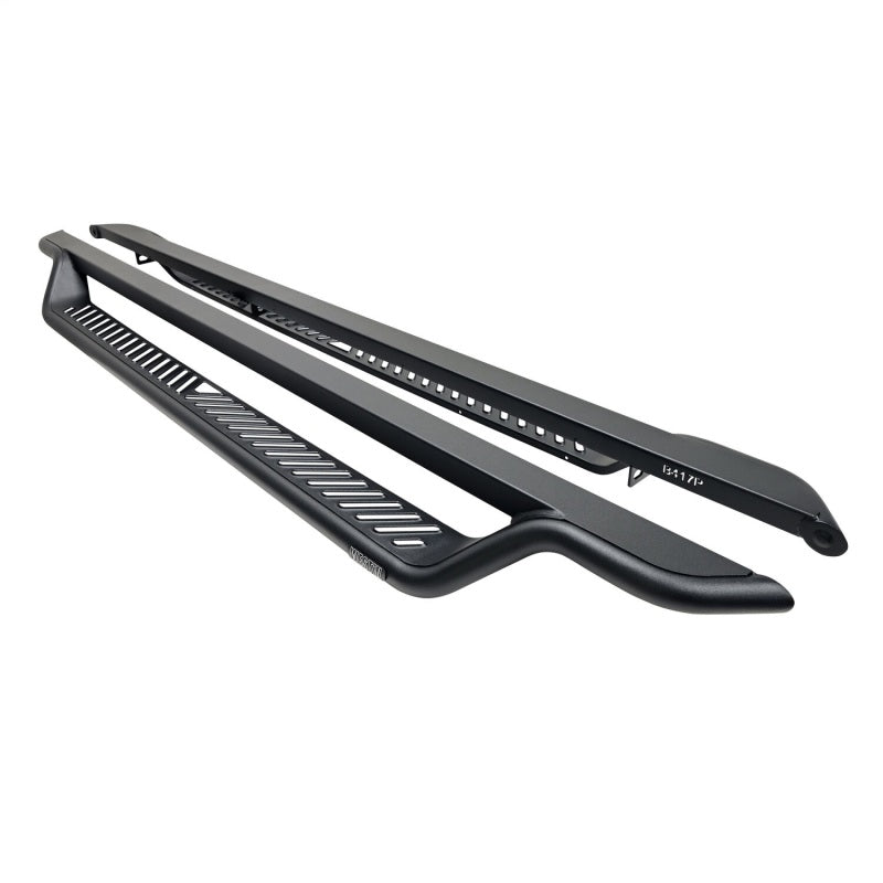 WES Running Boards - Outlaw - Westin 24-26 Toyota Tacoma DC Outlaw Drop Running Boards - Tex. Blk