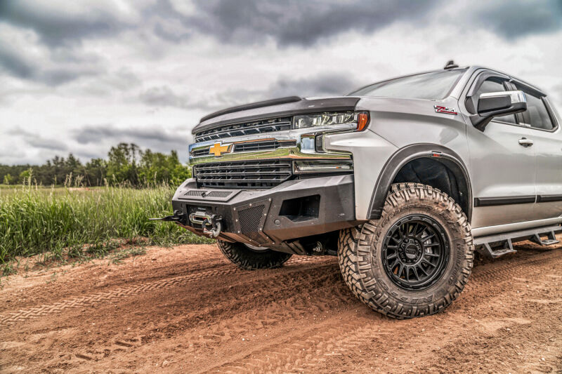 GOR BR6 Bumper - Go Rhino 19-22 Chevrolet Silverado 1500 BR6 Front Bumper Replacement