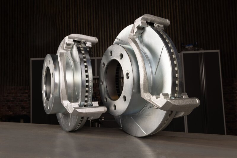 BAE Claw Performance Rotors - Baer Brakes 20-25 GM 2500HD/3500HD 2/4WD Big Claw HD Performance Rear Rotors