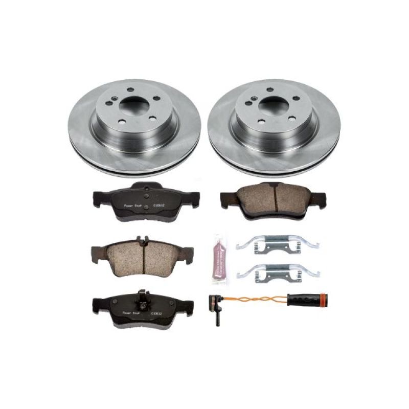 PSB Autospecialty Kit - Power Stop 15-17 Mercedes-Benz CLS400 Rear Autospecialty Brake Kit