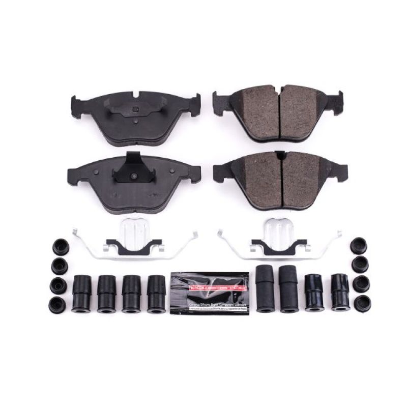 PSB Z23 Evolution Brake Pads - Power Stop 08-13 BMW 328i Front Z23 Evolution Sport Brake Pads w/Hardware