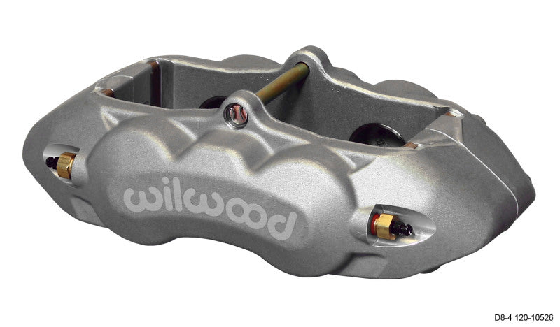 WIL D8 Caliper - Wilwood Caliper-D8-4 Rear Clear 1.38in Pistons 1.25in Disc