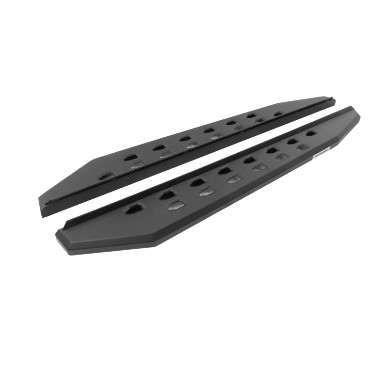 GOR RB20 Slim Running Boards - Go Rhino RB20 Slim Running Boards - Universal 48in. (Fits 2DR) - Bedliner Coating
