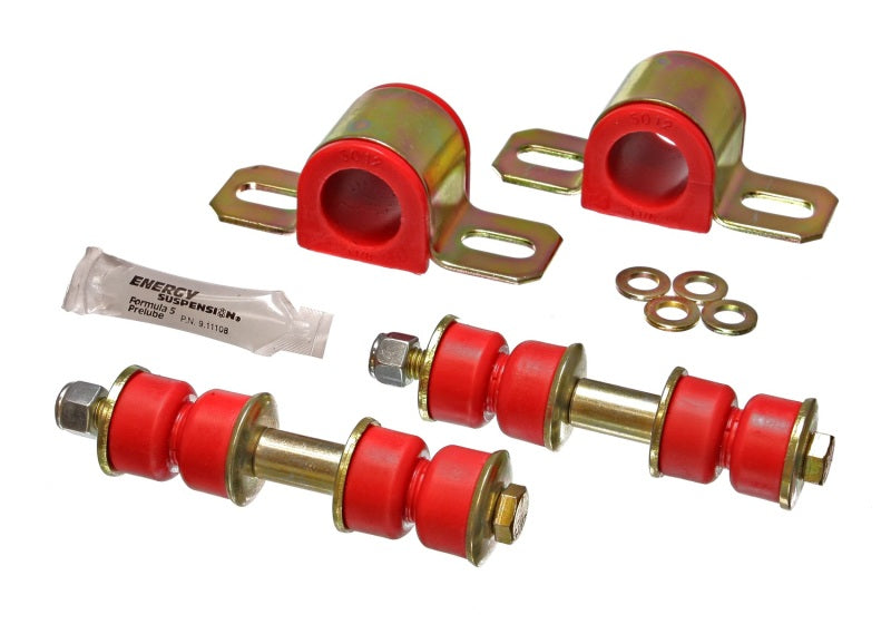 ES Sway Bar Bushings - Red - Energy Suspension 89-95 Isuzu Amigo/Rodeo Red 1-1/8in Front Sway Bar Bushings