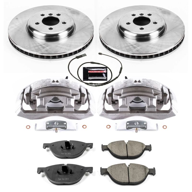 PSB Autospecialty Caliper - Power Stop 10-15 BMW 750i xDrive Front Autospecialty Kit w/Cals