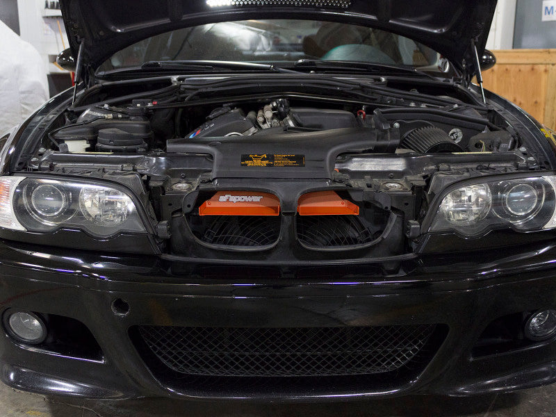 AFE P5R Air Intake - aFe MagnumFORCE Intakes Scoops AIS BMW 3-Series/ M3 (E46) 01-06 L6 - Orange