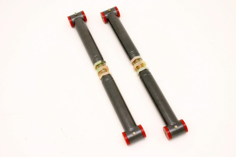 BMR Control Arms - BMR 82-02 3rd Gen F-Body Xtreme Chrome Moly Lower Control Arms On-Car Adj. (Poly) - Black Hammertone