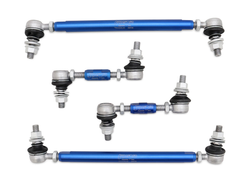 SPR Sway Bar Links - SuperPro 18-23 Kia Stinger HD End Link Set (TRC12160 + SPF3915K)