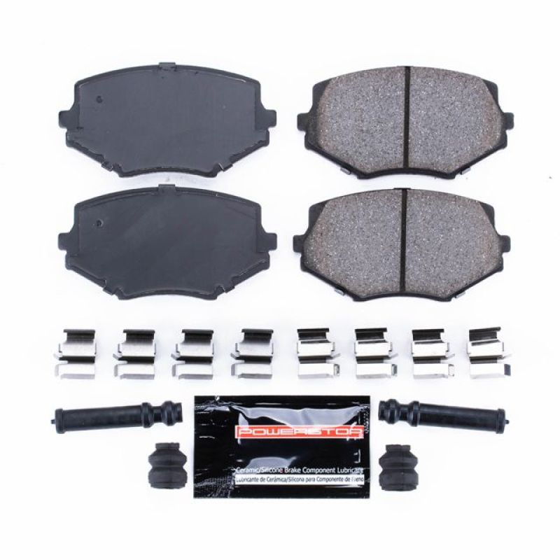 PSB Z23 Evolution Brake Pads - Power Stop 94-97 Mazda Miata Front Z23 Evolution Sport Brake Pads w/Hardware
