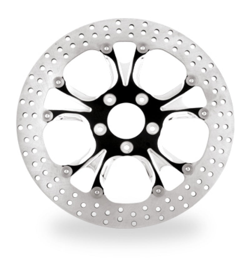 PFM Brake Rotors - Performance Machine Disc/Carr 13x.20 Sf Gatlin Front - Black Ano