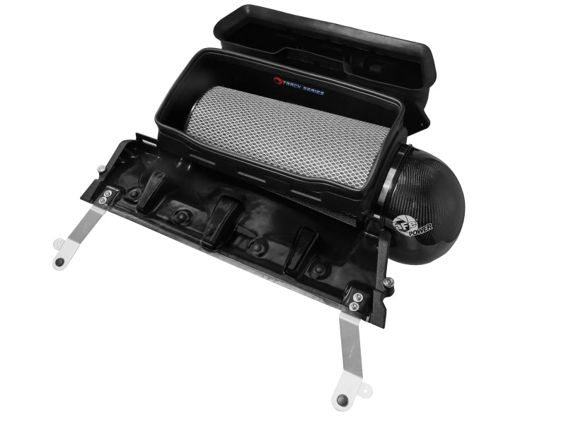 AFE Track Series Intake - aFe 21-23 RAM 1500 TRX Track Series Carbon Fiber Cold Air Intake System w/ Pro DRY S