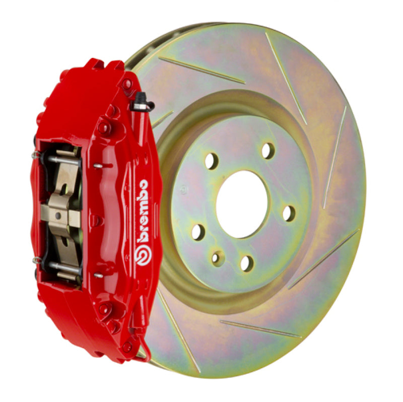 BRB Big Brake Kits - Brembo 12-16 FR-S Front GT BBK 4 Piston Cast 2pc 326 x30 1pc Rotor Slotted Type1-Red