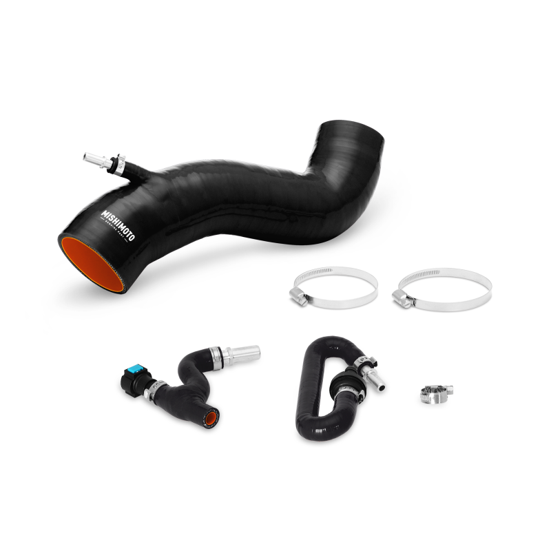 MM Silicone Hose - Induction - Mishimoto 2016+ Ford Fiesta ST Black Silicone Induction Hose