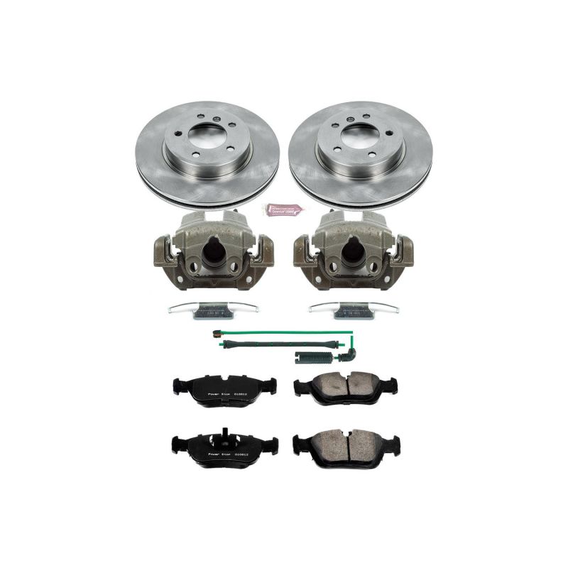 PSB Autospecialty Kit w/Cals - Power Stop 01-05 BMW 325xi Front Autospecialty Brake Kit w/Calipers