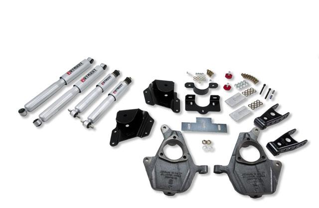BT Lower Kit w SP Shocks - Belltech LOWERING KIT WITH SP SHOCKS