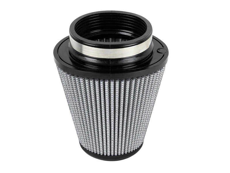 AFE Universal Pro Dry S Filter - aFe Magnum FORCE Replacement Air Filter w/ Pro DRY S Media 3.5in F x 5.75x5in B x 3.5in T x 6in H