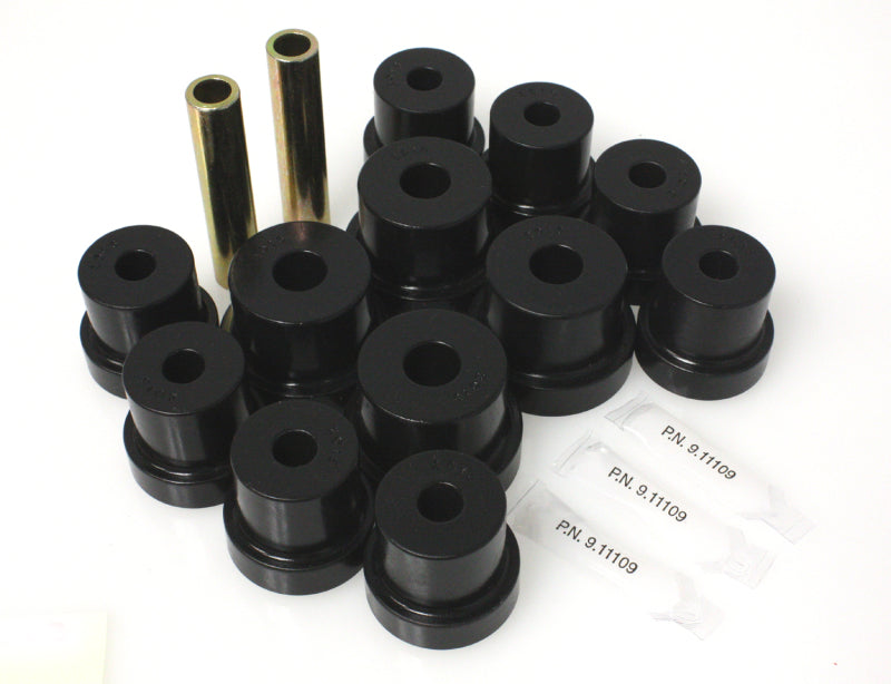 ES Spring/Shackle Bush - Black - Energy Suspension 73-79 Buick Apollo/Skylark / 70-81 Camaro / 68-79 Nova/Chevy II(multi leaf spring)