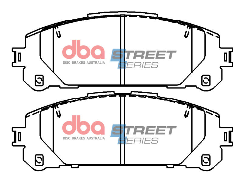 DBA Street Series Brake Pads - DBA 20-22 Toyota Highlander Front Street Series Brake Pads