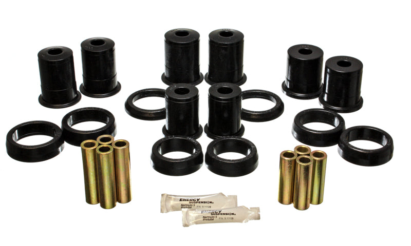 ES Cntrl Arm Bushings - Black - Energy Suspension Ford Diff Control Arm W/Thrust Washer - Black