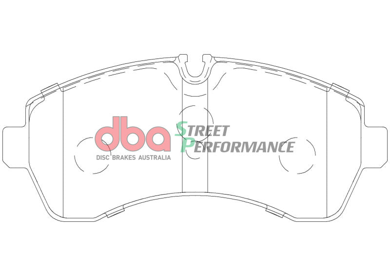 DBA SP Performance Brake Pads - DBA 07-09 Dodge Sprinter 3500 DRW Front SP Performance Brake Pads