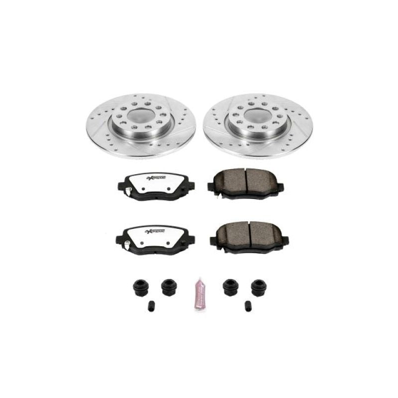 PSB Z36 Truck & Tow Kit - Power Stop 15-17 Chrysler 200 Rear Z36 Truck & Tow Brake Kit